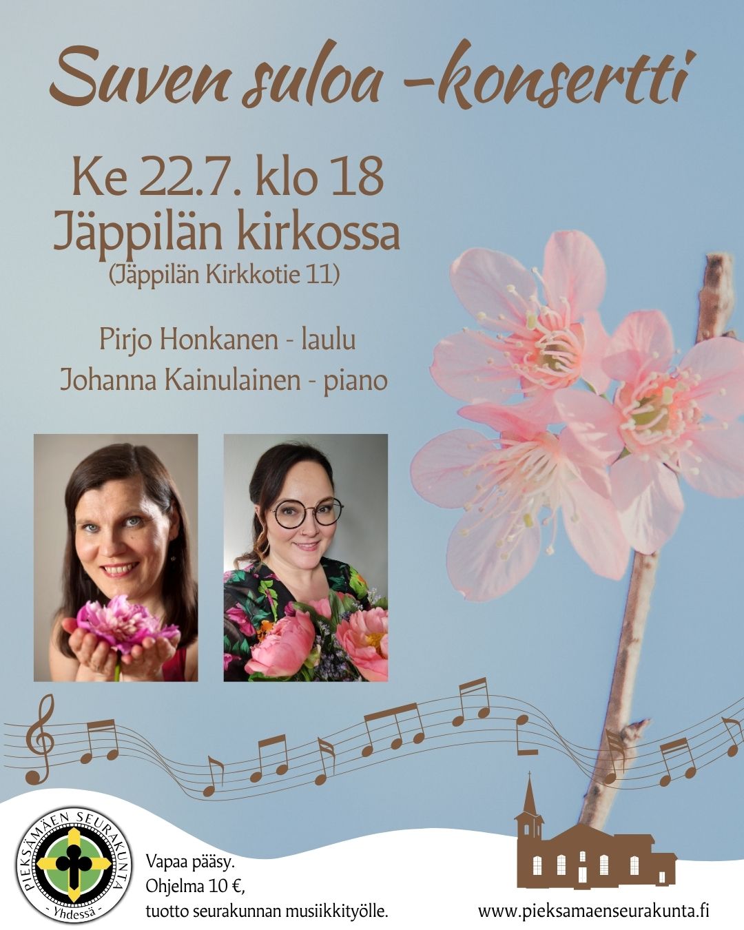 Mainos, Jäppilän kesäkonsertti