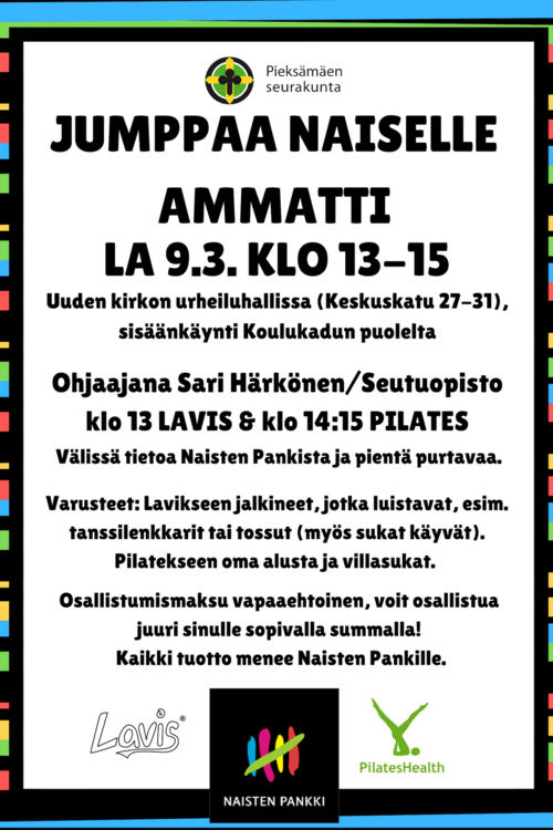Jumppaa naiselle ammatti Jumppaa naiselle ammatti