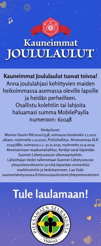 Kauneimmat joululaulut kuva