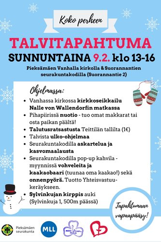Koko perheen talvitapahtuma