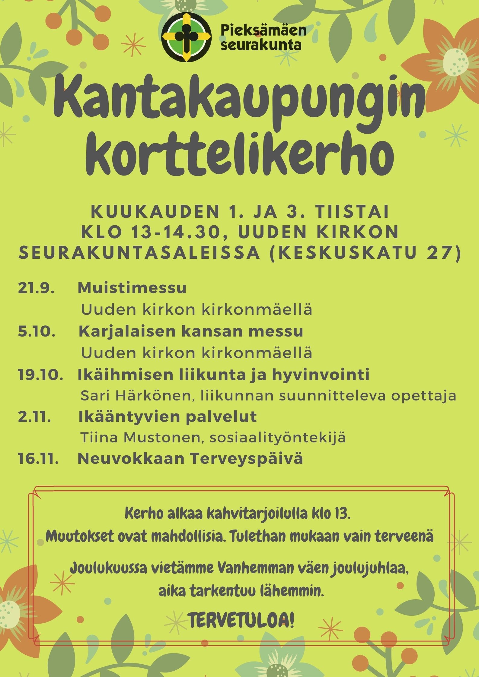 Kantakaupungin korttelikerho -
