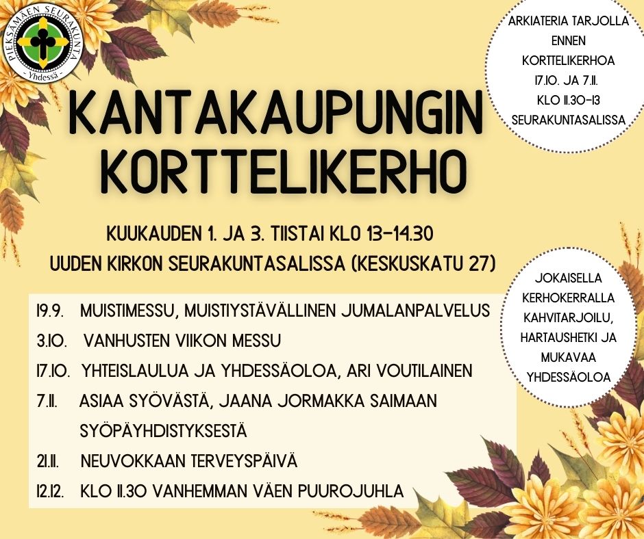 kantakaupungin korttelikerho