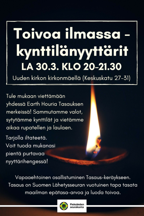 Toivoa ilmassa -kynttilänyyttärit Toivoa ilmassa -kynttilänyyttärit