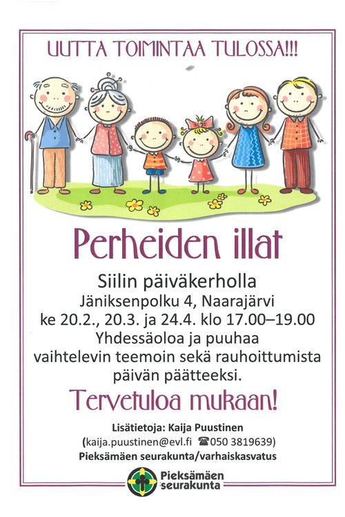 Perheiden ilta Perheiden ilta