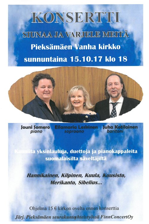 Siunaa ja varjele meitä - Suomi 100v. -konsertti Siunaa ja varjele meitä - Suomi 100v. -konsertti