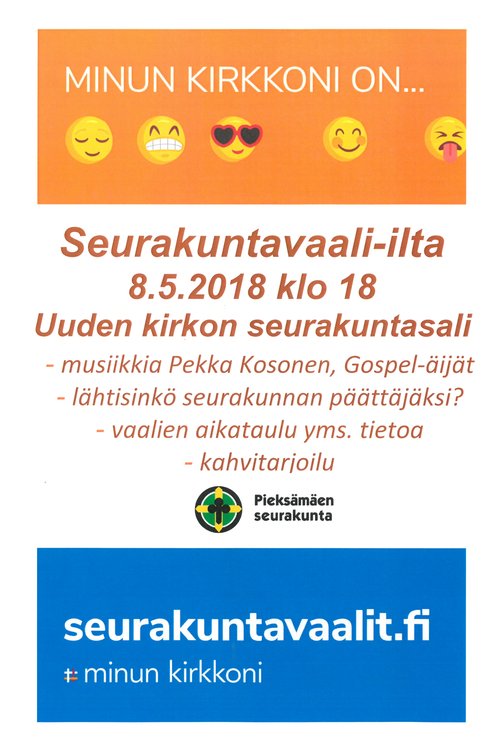 Seurakuntavaali-ilta Seurakuntavaali-ilta