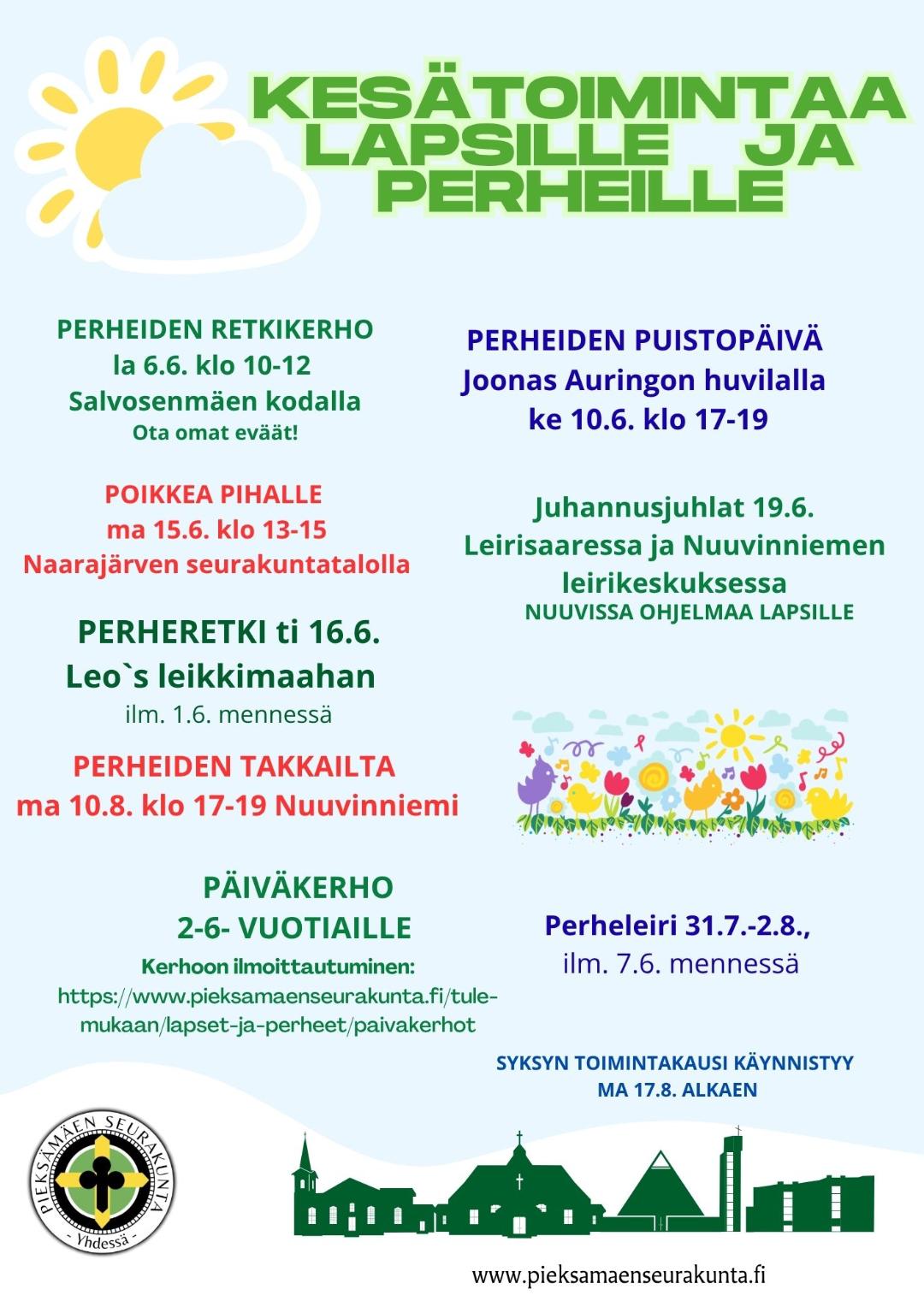 Lasten ja perheiden kesätoiminta