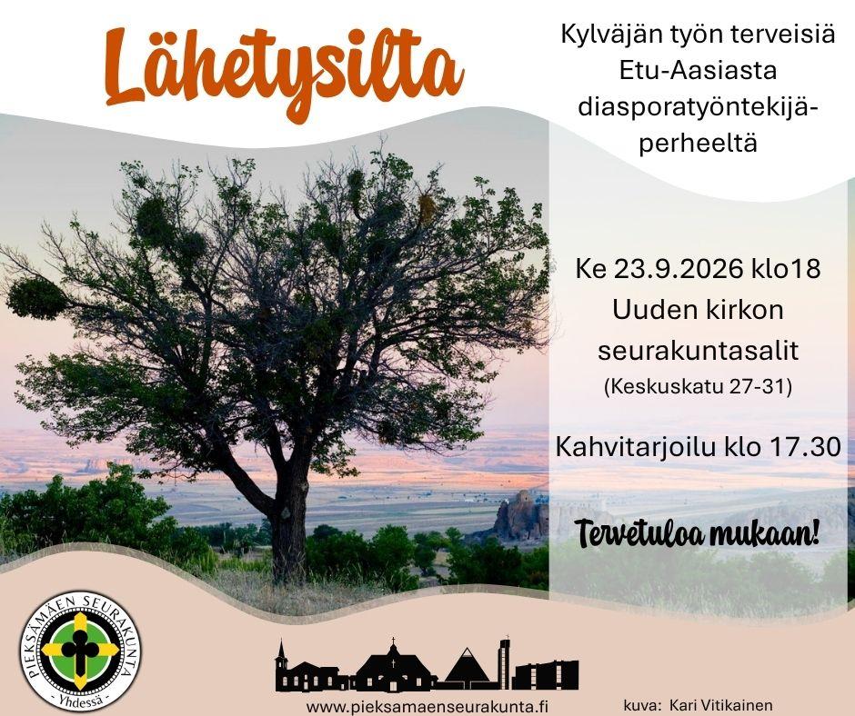 Tule kuulolle ja tapaamaan perhettä!