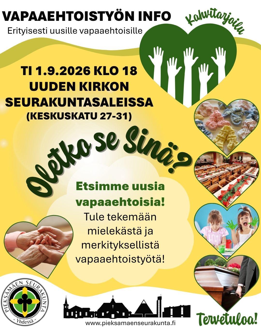 Vapaaehtoistyön info